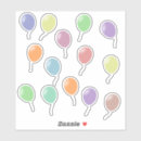 Pesquisar por balões coloridos adesivos Balão azul