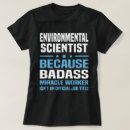 Pesquisar por cientista ambiental camisetas Trabalho