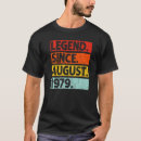 Pesquisar por 43 anos velho camisetas Agosto