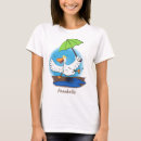 Pesquisar por pato dos desenhos animados camisetas For her