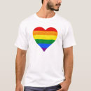 Pesquisar por cores do orgulho gay camisetas Coração