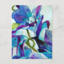 Pesquisar por orquídea azul cartoes postais Floral