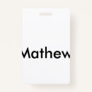 Pesquisar por carta crachás Adicione seu nome