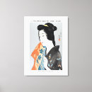 Pesquisar por mulher japonesa impressão de canvas Ukiyo e