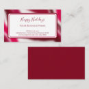 Pesquisar por listras vermelhas padrao cartao de visita Customer