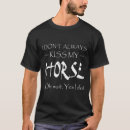 Pesquisar por cavalo camisetas equitação