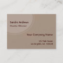 Pesquisar por luz marrom cartao de visita Tan