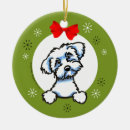 Pesquisar por maltês natal ornamentos Cão