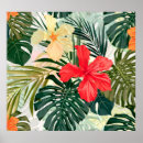 Pesquisar por flores havaianas pôsteres Ilustração