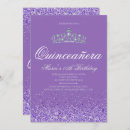 Pesquisar por brilho roxo convites Glam