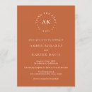 Pesquisar por laranja queimada convites Monograma