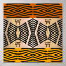 Pesquisar por símbolos africanos pôsteres Tribal