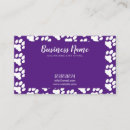 Pesquisar por patas brancas cartao de visita Andarilho de cão