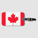 Pesquisar por bandeira canadense bagagem tags Canadá