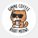 Pesquisar por café engraçado adesivos Mãe do gato