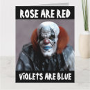 Pesquisar por palhaços assustadores cartoes Engraçado