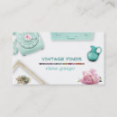 Pesquisar por loja antiguidades padrao de cartao de visita Retro