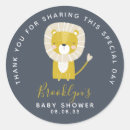 Pesquisar por leão bonito adesivos Chá de bebê