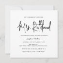 Pesquisar por black white bridal shower convites Script