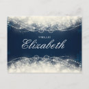 Pesquisar por azul escuro cartoes postais Elegante