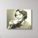 Pesquisar por copo impressão de canvas Vintage