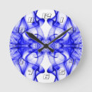 Pesquisar por números coloridos relogios de parede Azul