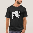 Pesquisar por máscara da tragédia camisetas Feliz