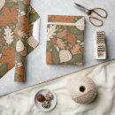 Pesquisar por folhagem outono papel de presente Verde