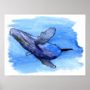 Pesquisar por baleia azul pôsteres Desenho