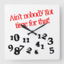 Pesquisar por números engraçados relogios de parede Cómico