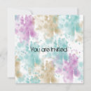 Pesquisar por splatter convites Aquarela