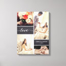 Pesquisar por amor impressão de canvas Colagem de fotos