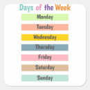 Pesquisar por dia semana adesivos Dias da semana