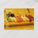 Pesquisar por rolo sushi cartao de visita Peixe
