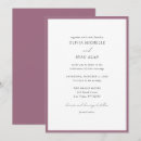Pesquisar por purple wedding convites Tradicional