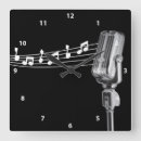 Pesquisar por microfone relogios de parede Vintage