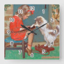 Pesquisar por desenho bonito do gato relogios de parede Gatinho