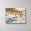 Pesquisar por veleiro no mar impressão de canvas Porto