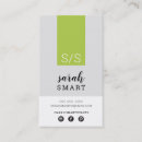 Pesquisar por verde limão e preto cartao de visita Monograma