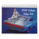 Pesquisar por automóveis calendarios Vintage