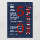 Pesquisar por surpreenda o 50th convites Partido de surpresa