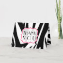 Pesquisar por zebra print cartoes Thank you