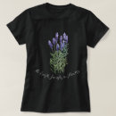 Pesquisar por flores lavanda camisetas Flor silvestre