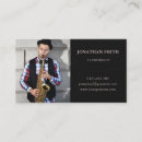 Pesquisar por saxofonista cartao de visita Jazz