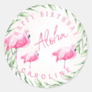 Pesquisar por aniversário flamingo adesivos Aloha