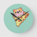 Pesquisar por pizza relogios de parede Gatinho