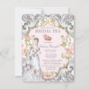 Pesquisar por vintage tea party convites Chá de noiva