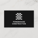 Pesquisar por tijolos pretos cartao de visita Moderno