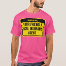 Pesquisar por agente de seguros camisetas Amor