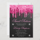Pesquisar por glitter sweet sixteen convites Brilho